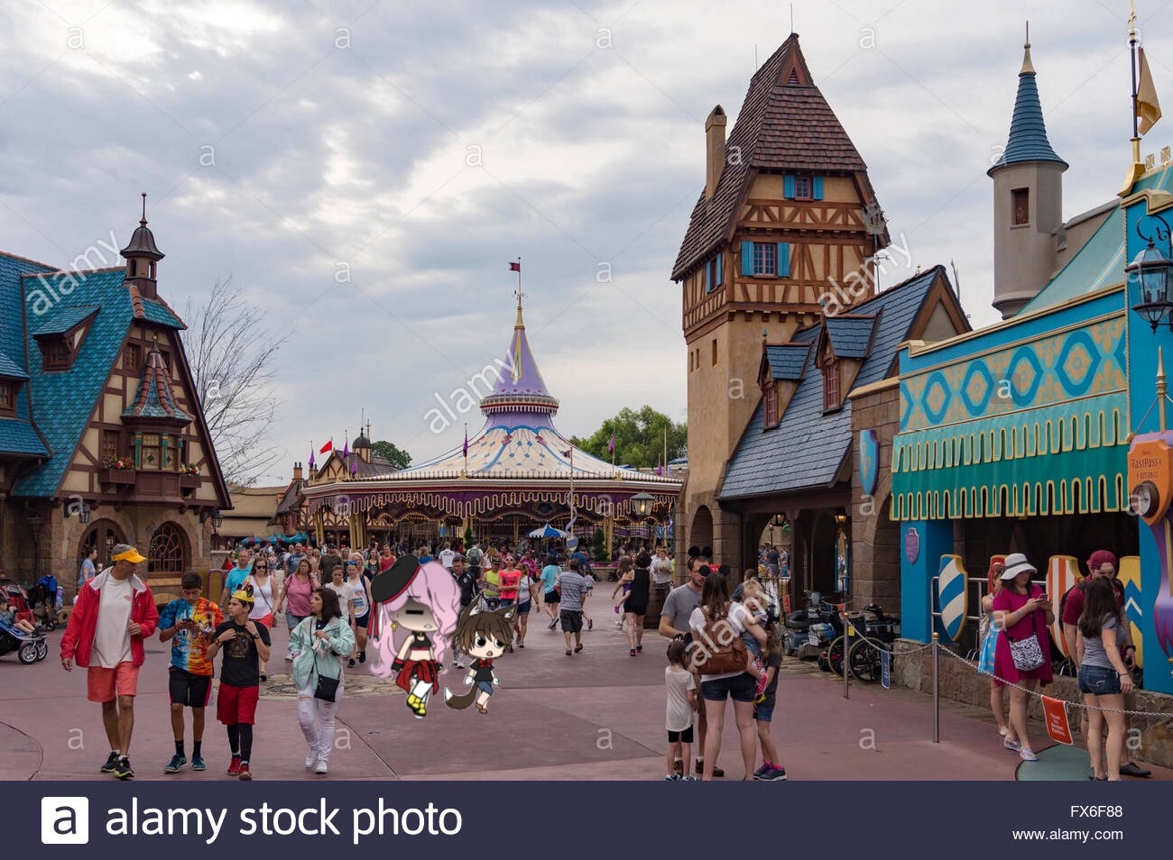 This visual is about disneyworld magickingdom fantasyland gacahlifeedit #Di...