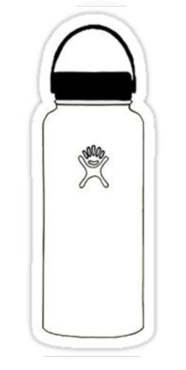 hydroflask freetoedit sticker by jaelynnemaguilar10