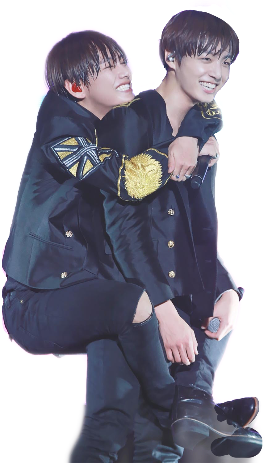 taekook freetoedit taekook sticker by yaoimochi_uwu