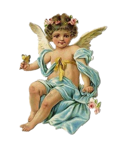 cherub vintage tumblraesthetic sticker by @rottedbeauty