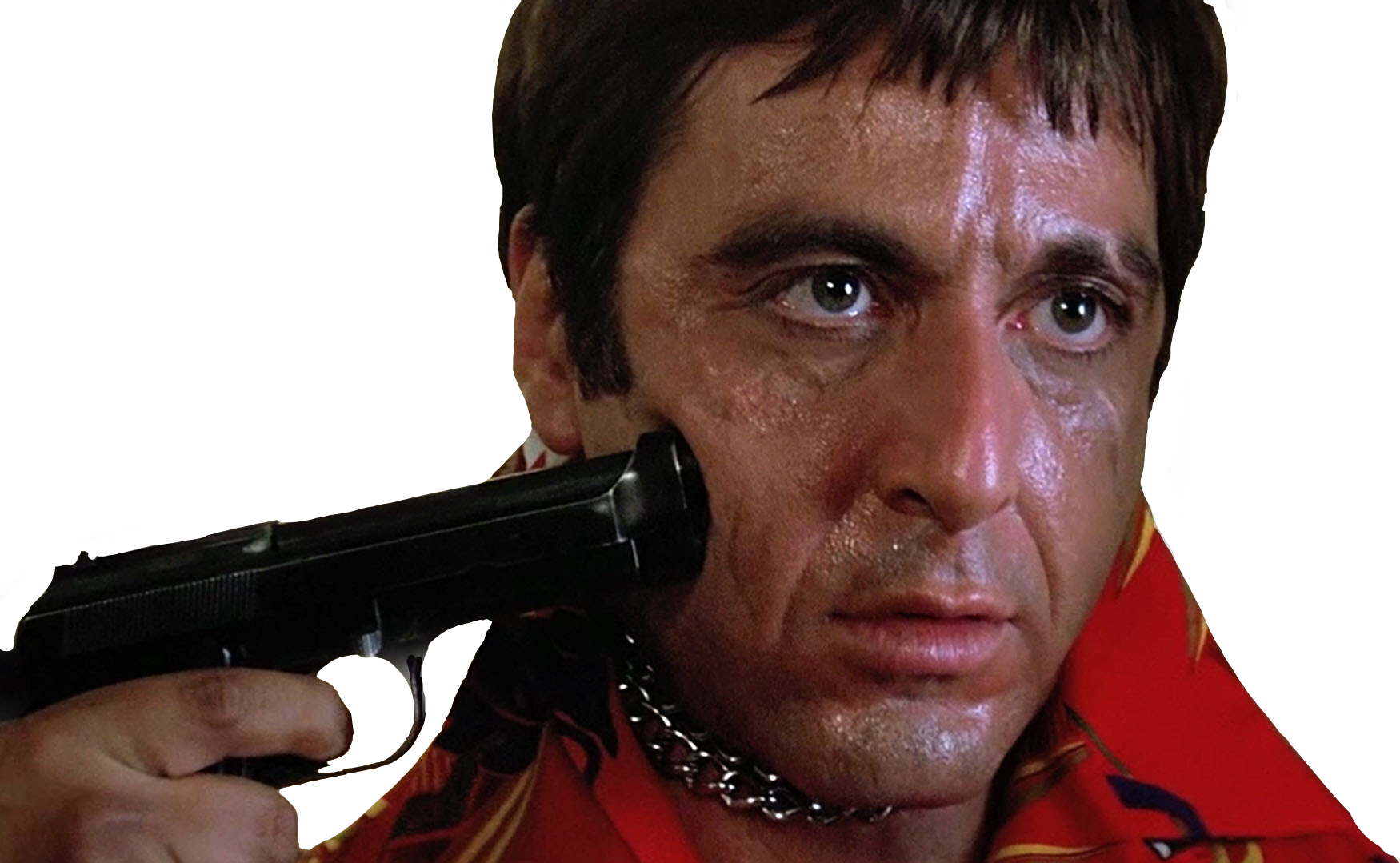 Тоня монтана. Лицо со шрамом – Тони Монтана (1983). Аль Пачино Scarface. Аль Пачино 1983. Аль Пачино лицо со шрамом.