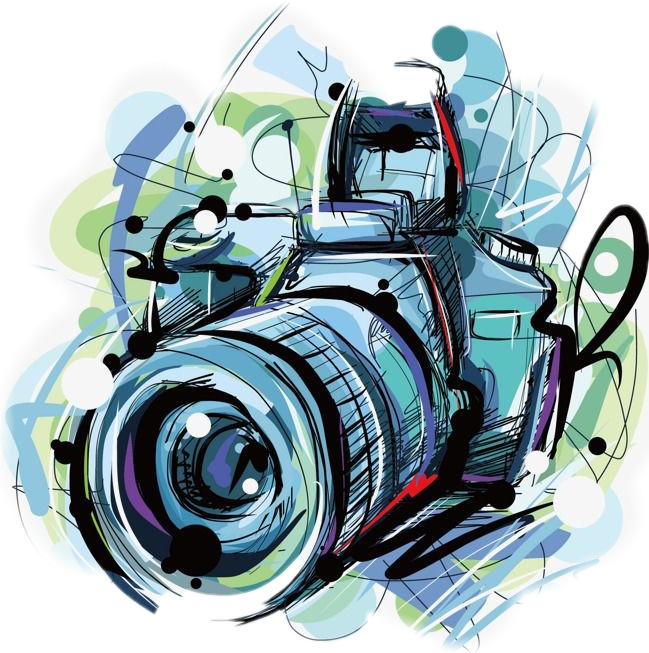 PicsArt Studio Editing, camera Lens, monochrome png | PNGEgg