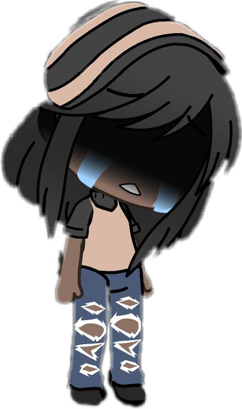 Gacha Sad Depressed Gachasad Girl Sticker By Sasha