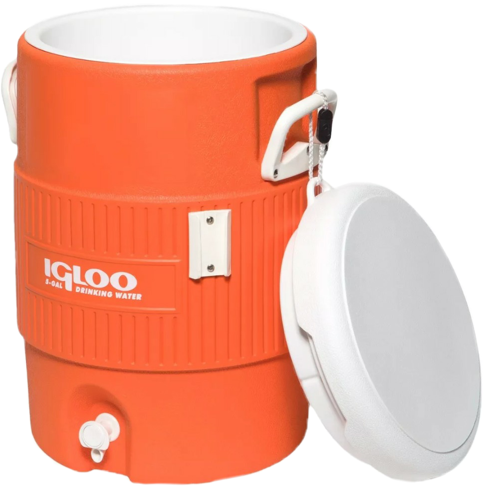 igloo termo naranja freetoedit #igloo sticker by @pamelyr