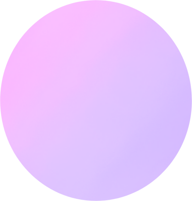 Розовый круг на прозрачном фоне для фотошопа