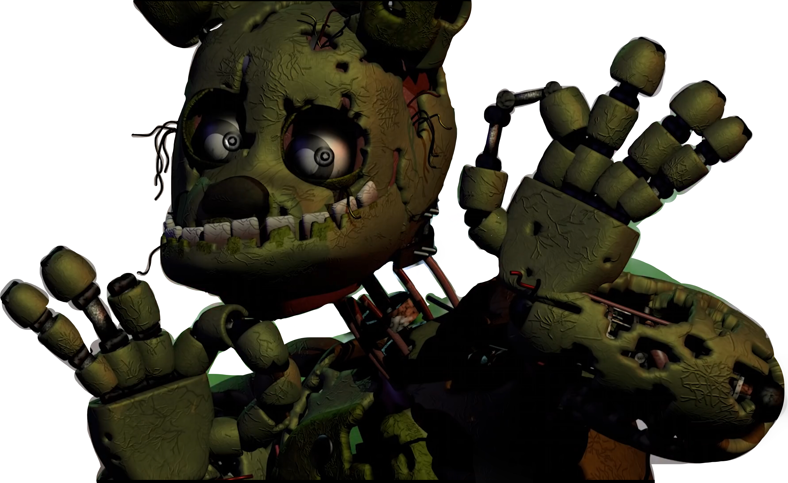 This visual is about fivenightsatfreddys springtrap fnaf3 fnaf freetoedit #...