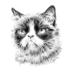 cat drawing madewithpicsart dcgrumpycat grumpycat