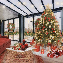 freetoedit christmas red livingroom holidays xmas merrychristmas xmastree tree presents winter decoration interiordesign furniture room ecdecoratethespace decoratethespace