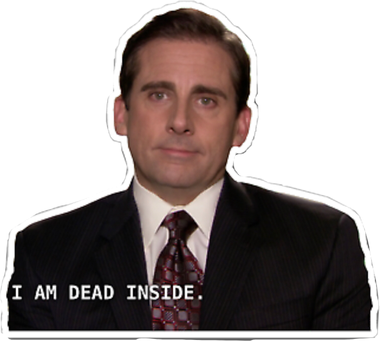 Michaelscott Vsco Aesthetic Meme Sticker By Mraehomen