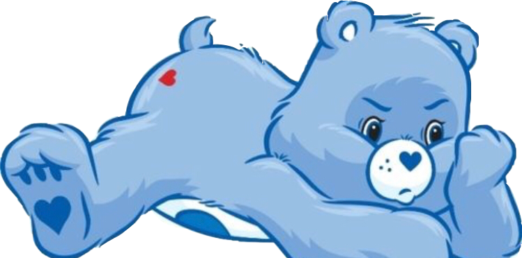 grumpy freetoedit #GRUMPY BEAR sticker by @sydneyqwoods8.