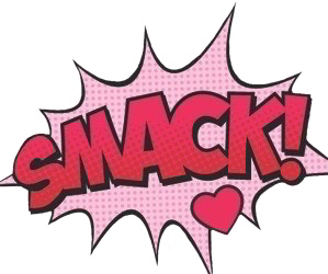 kiss mwah smack pink love sticker by @hattieheikes