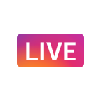 Призм лайв. Значок Live. Иконка прямого эфира в инстаграме. Live прямой эфир лого. Прямой эфир тконка Инстаграм.