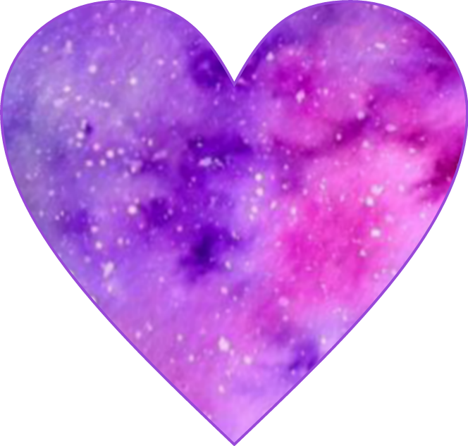 galaxy heart freetoedit #galaxy sticker by @mnaami1210