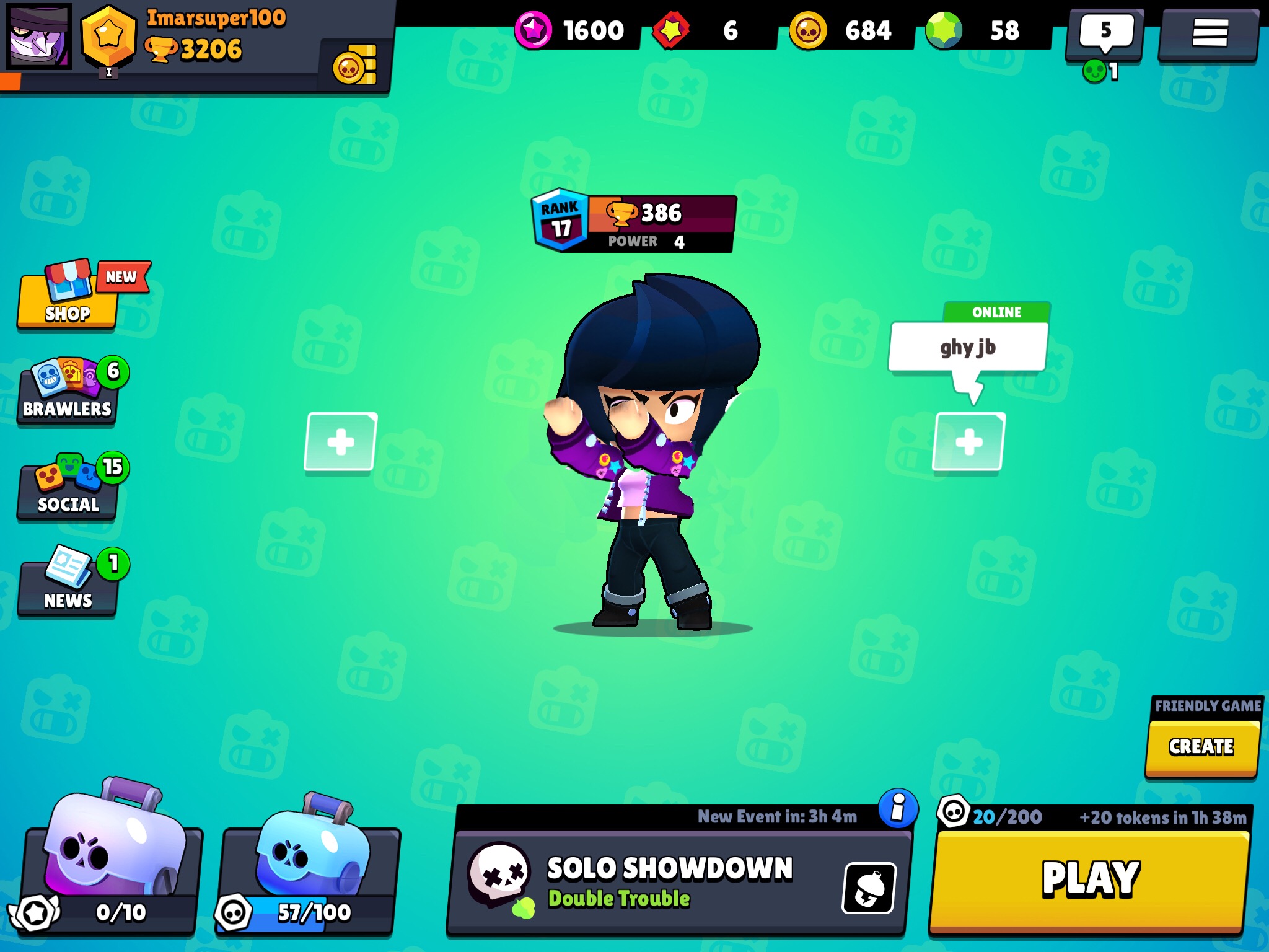 Brawlstars Bibi Dab Image By Imarbai - dab brawl stars