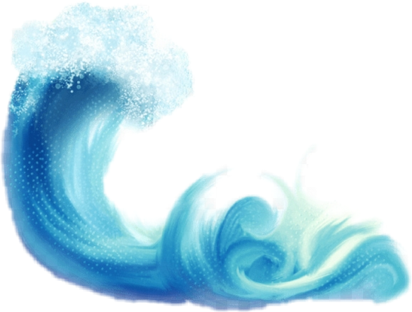 welle wasser meer clipart sticker by @life_of_wonder