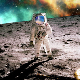 ircspacereflection spacereflection space astronaut galaxy freetoedit