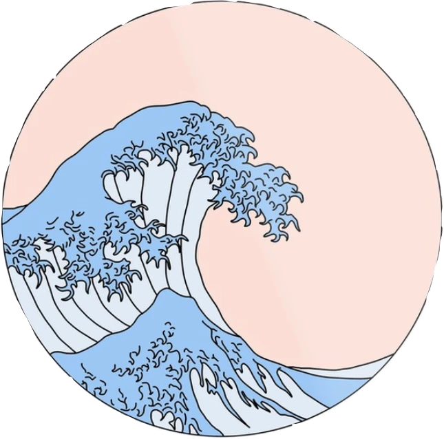 Aesthetic Waves Cool Cute Sticker By Roblox Owls