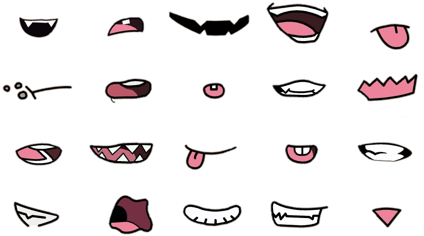 This visual is about gacha lips mouth freetoedit #gacha #lips #mouth.