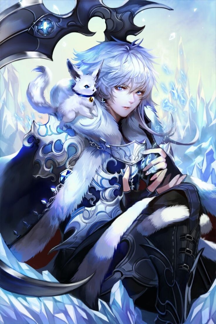 Freetoedit Animeboy Boy Winter Season Winterseason Whit