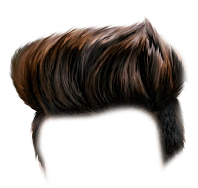 hair boy cool brown freetoedit hair sticker by itsfionalol