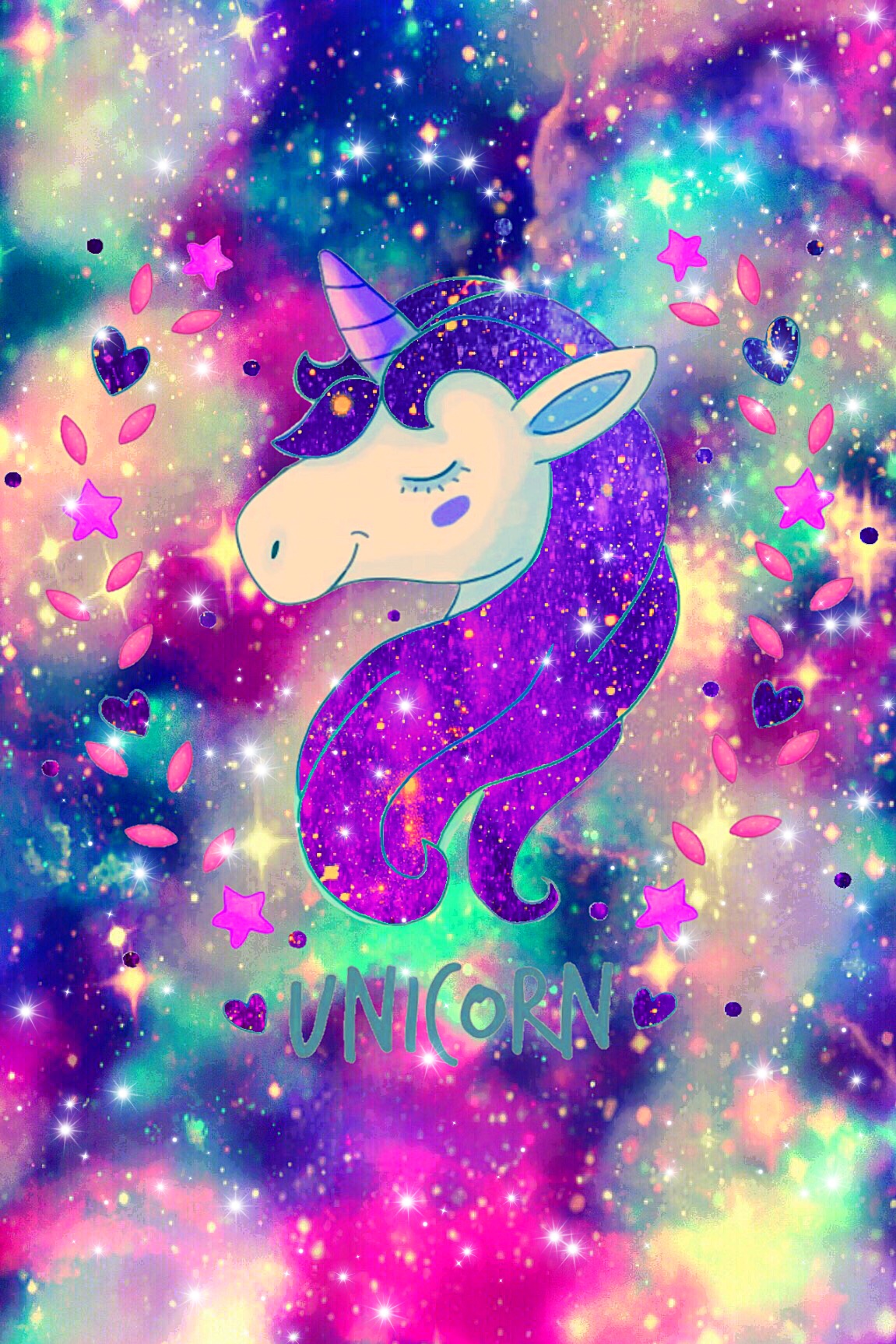 This visual is about freetoedit glitter sparkle galaxy unicorn #freetoedit ...