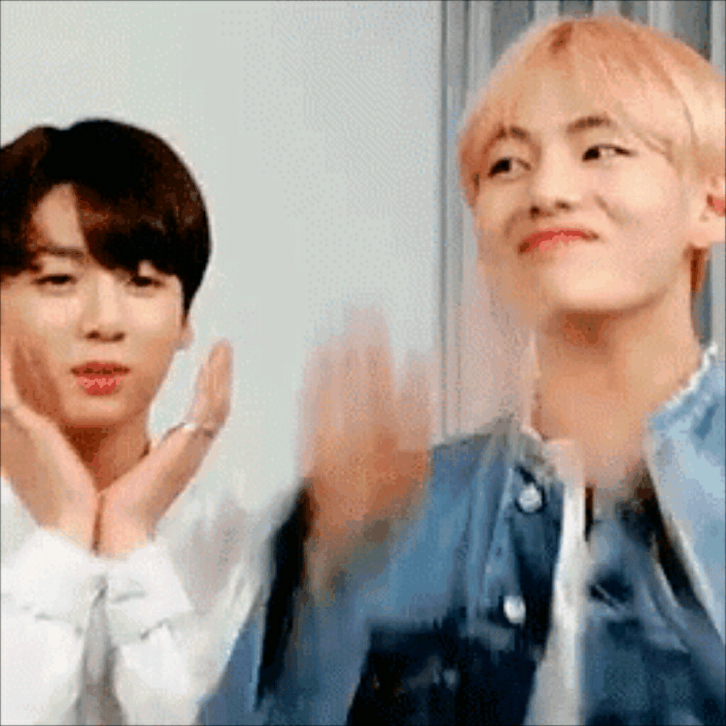 Resultado de imagen de taekook gif