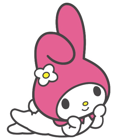 mymelody melody pink aesthetic sanrio sticker by @w3toyss