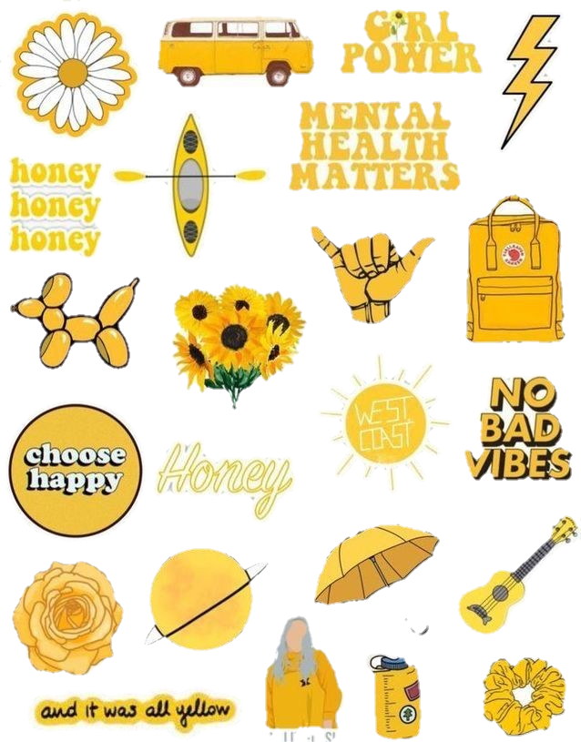 vsco vscogirl yellow aestheticyellow sticker by @albaaa_48