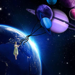 srcplanetballoons planetballoons freetoedit space balloons