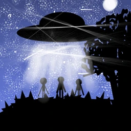 dcufo ufo alien night