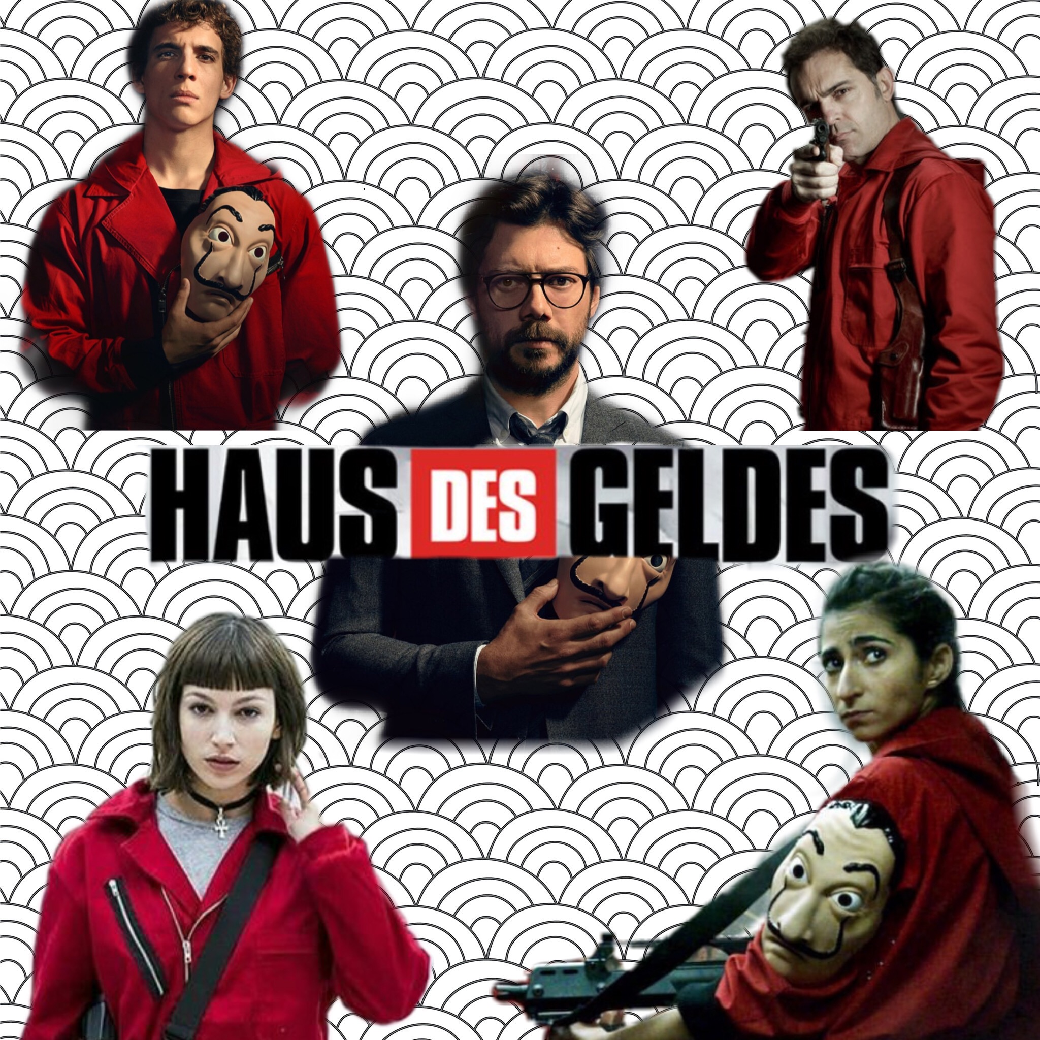 Hausdesgeldes Lacasadepapel Nairobi Tokio Rio Berlin