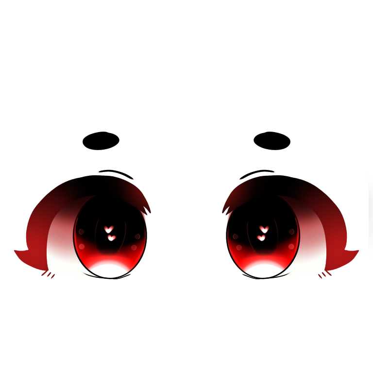 gachalife #eyes #ojos #orange #red #gacha #edit #cute - Ojos Gacha Life Png,  Transparent Png - vhv