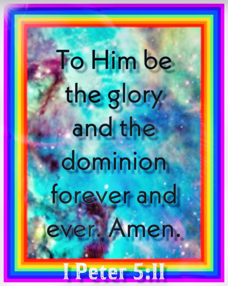 Heavenlyfather Trinity To Him Be The Glory And The Dominion Forever