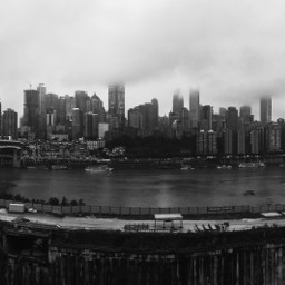 freetoedit blackandwhite city chongqing photography