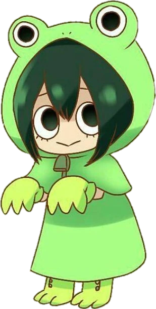 Cute Anime Frog Girl