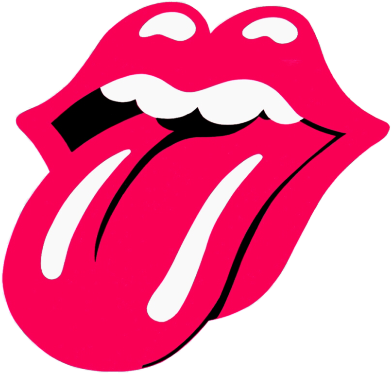 lips tongue groovy sticker by @lucycarolinedesigns
