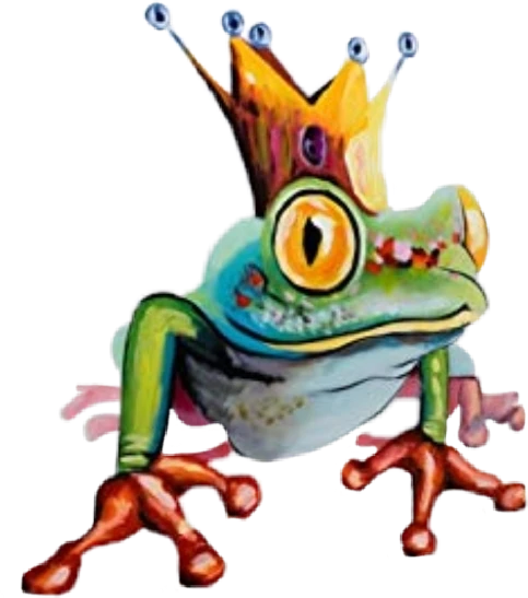 Frosch Froschkonig Marchen Sticker By Life Of Wonder