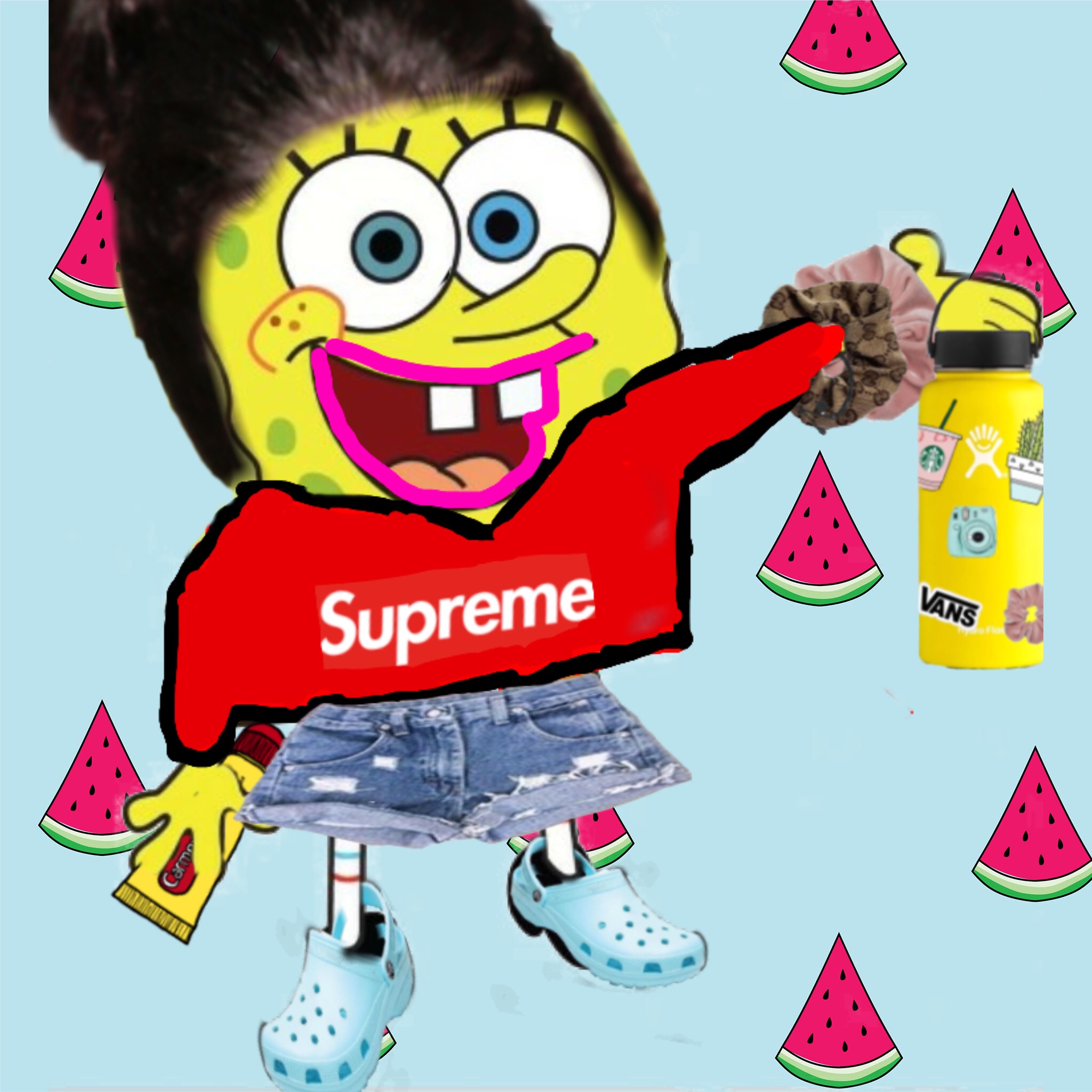 Spongebob as a vsco girl vsco vscogal spongebobsquarepa...