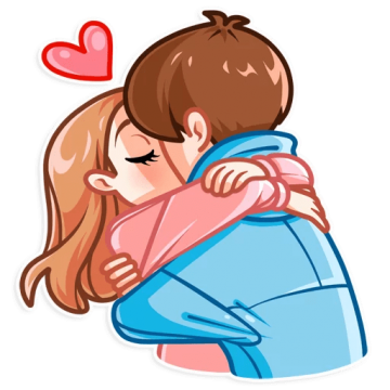 hug stickers