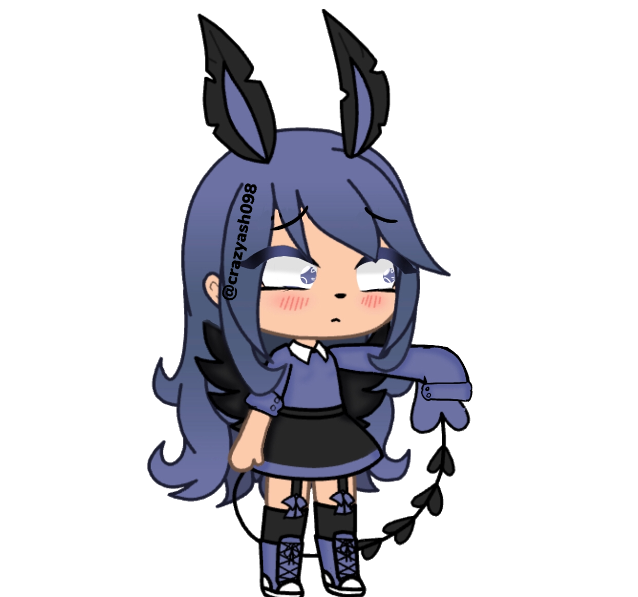 Gacha Scared Oc Gachalife Freetoedit Sticker By Crazyash My Xxx Hot Girl