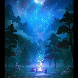 mystical forest magical freetoedit srcgalaxycircle