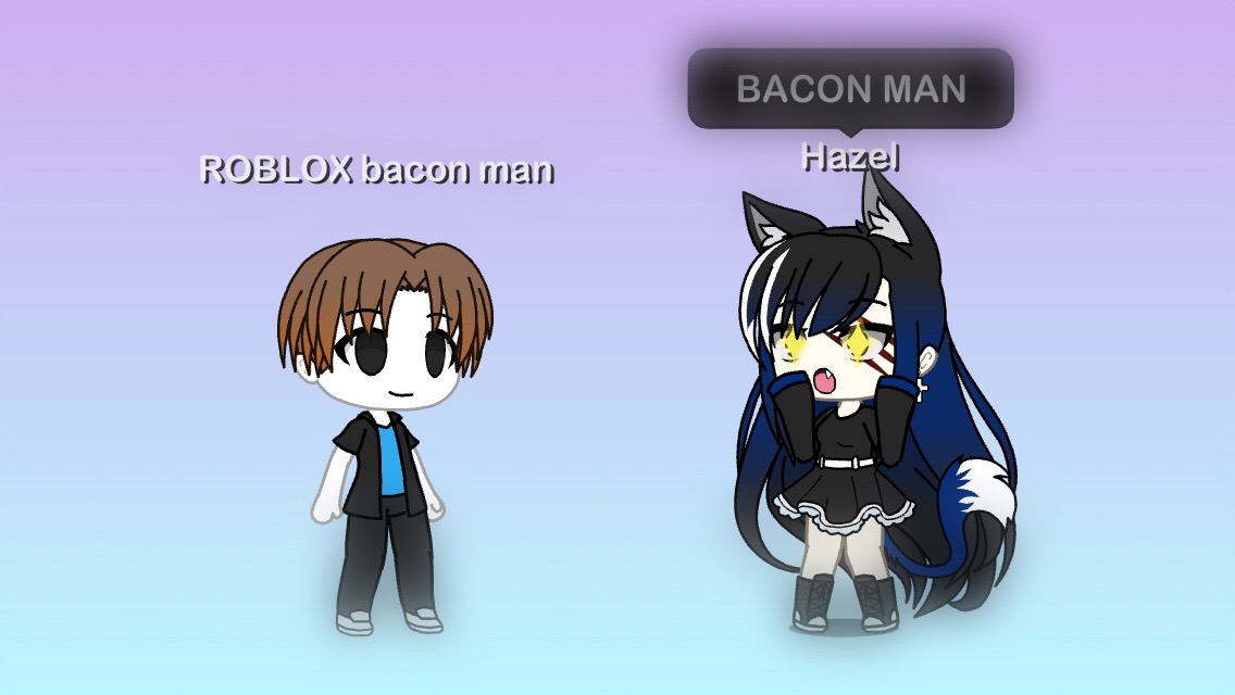 roblox bacon man anime