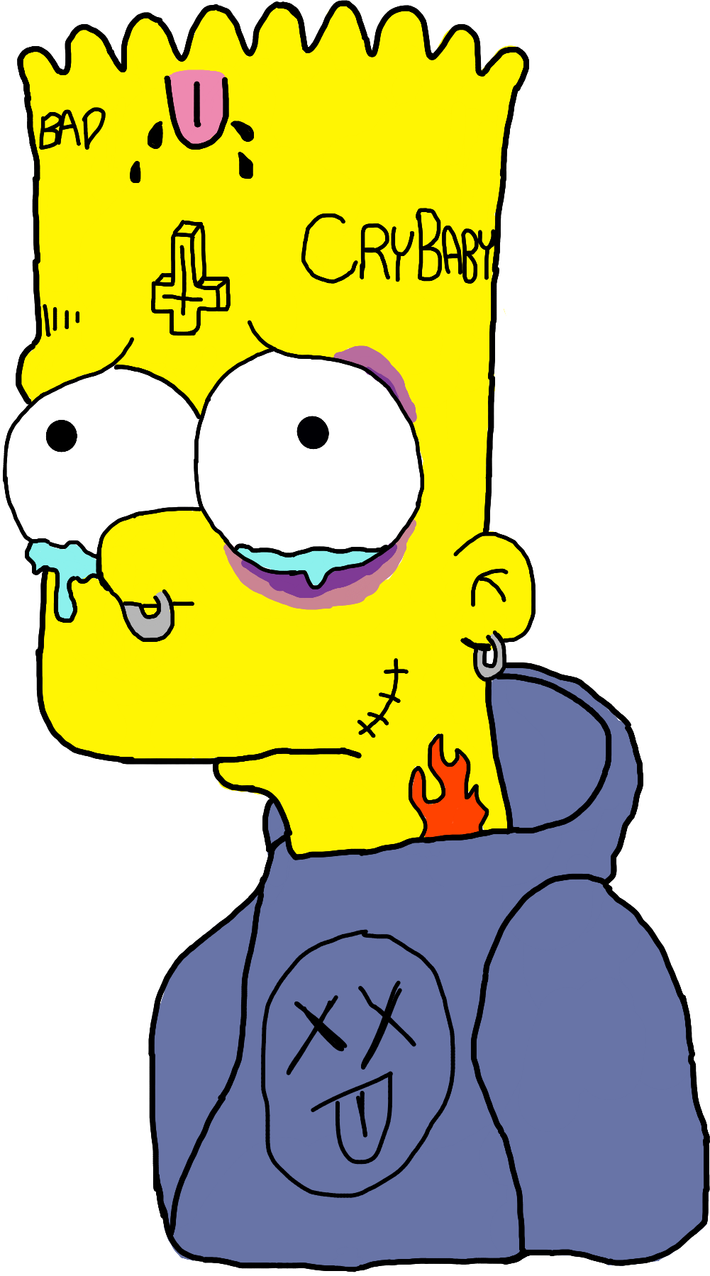 Popular And Trending Bart Simpson Stickers On Picsart