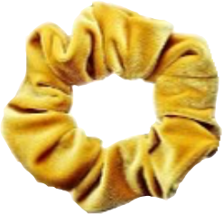 freetoedit yellow scrunchie aesthetic vsco