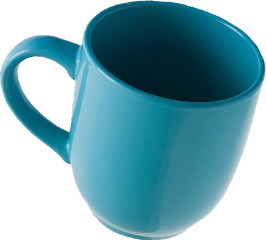 freetoedit blue mug cup utinsels
