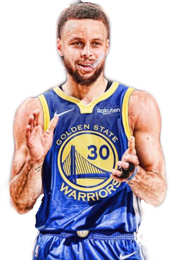 steph curry stephen wardell sticker by @hoopslogos