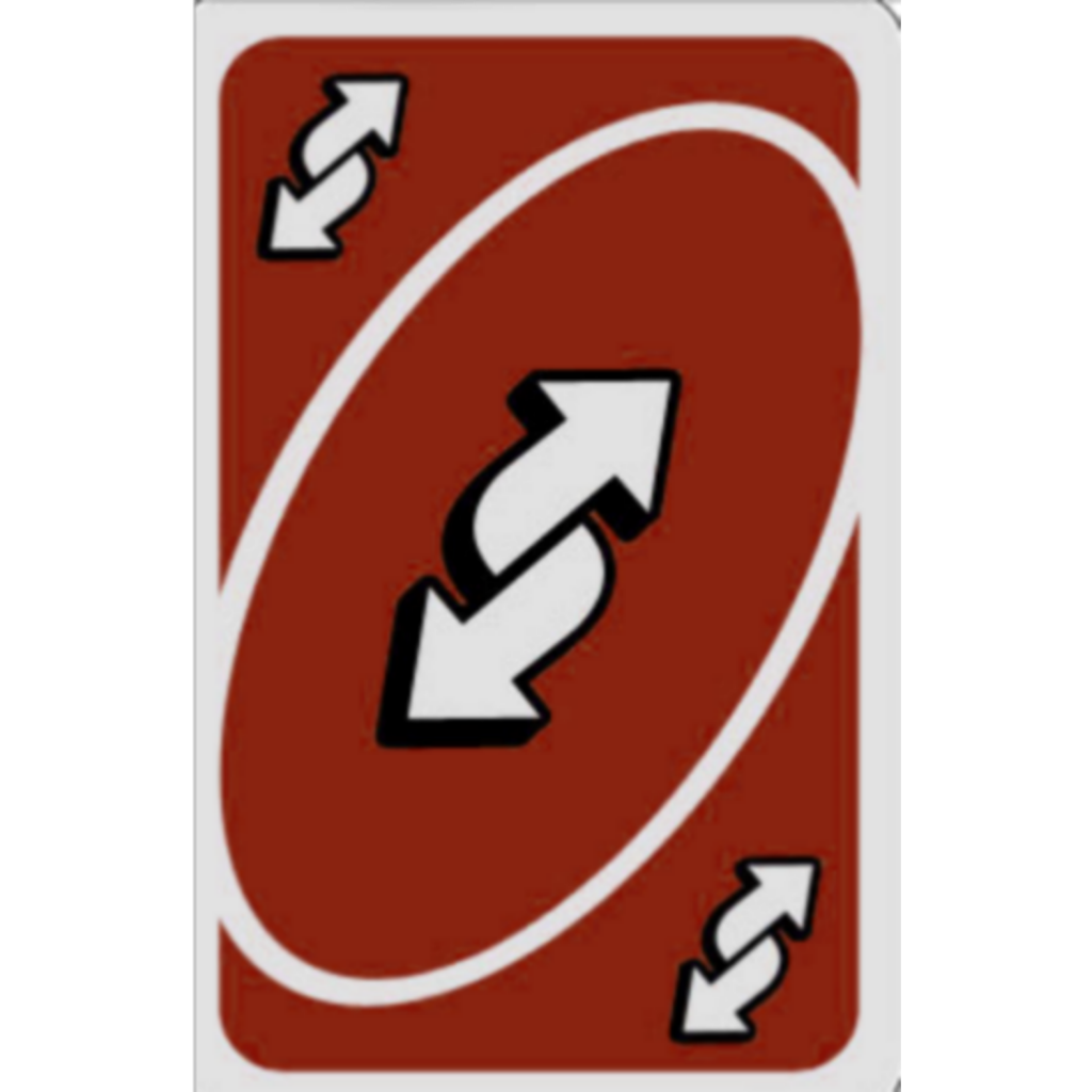 Freetoedit uno reverse nou reversecard sticker by xuwuowox
