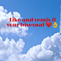 freetoedit bisexual sexualality remix remixit