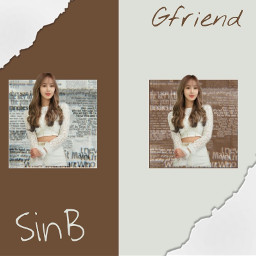 sinb gfriend kpop aethetic brown freetoedit