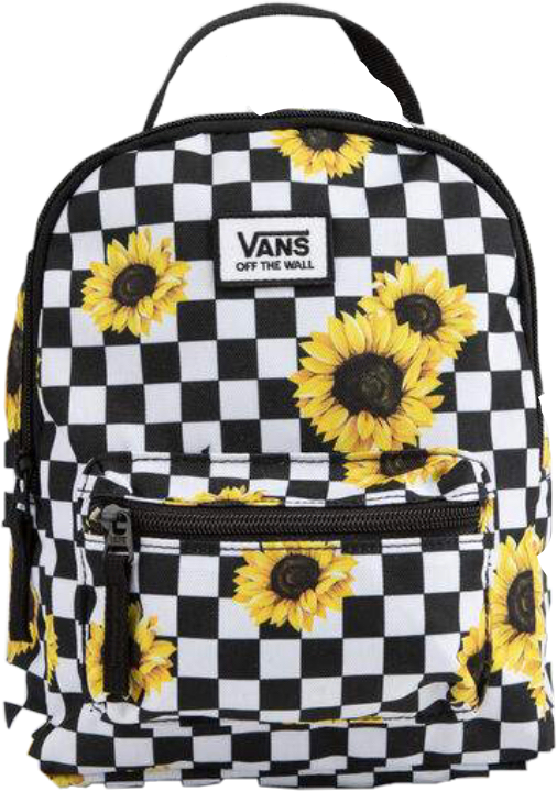 vans checkered sunflower